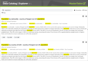 Data Catalog | Explorer – InstantAtlas Help
